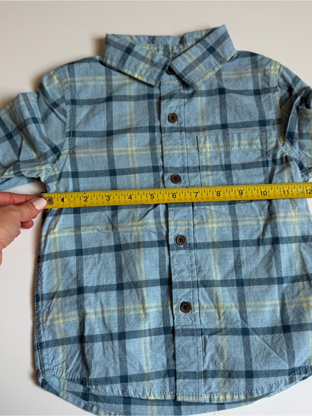 Bundle Cat & Jack and Crewcuts Boys Size 3T Gingham Button Down Shirts - Picture 11 of 15